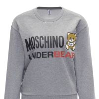 Moschino Women's Teddy Bear Sweatshirt Grey
